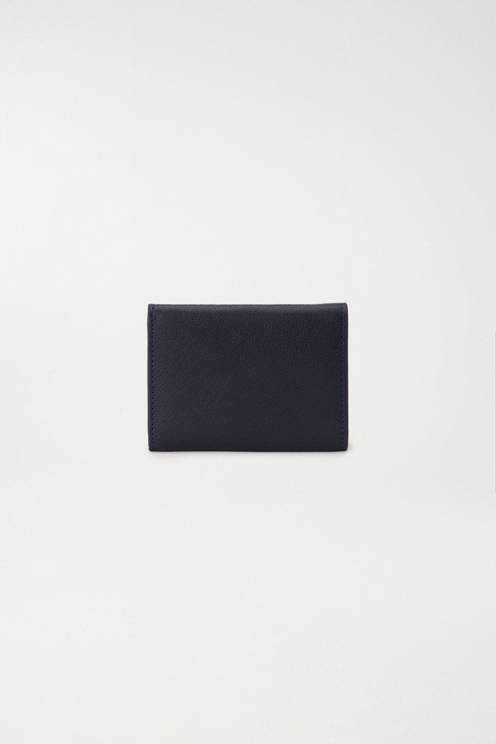 Black Leather Purse, No Colour, large image number 1