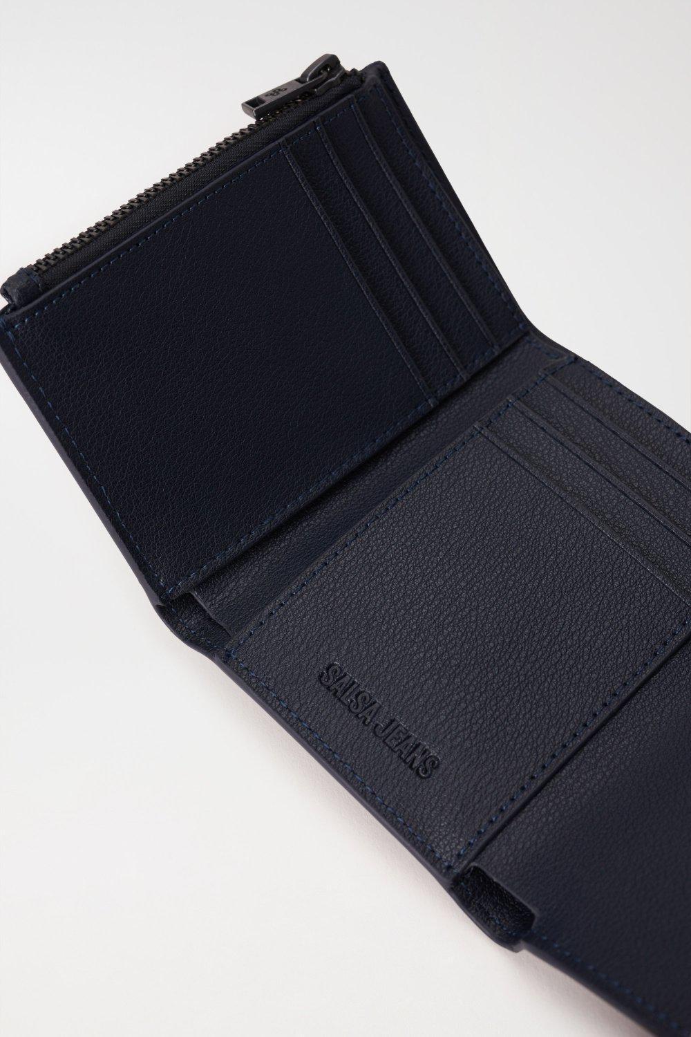 Black Leather Purse, No Colour, large image number 4
