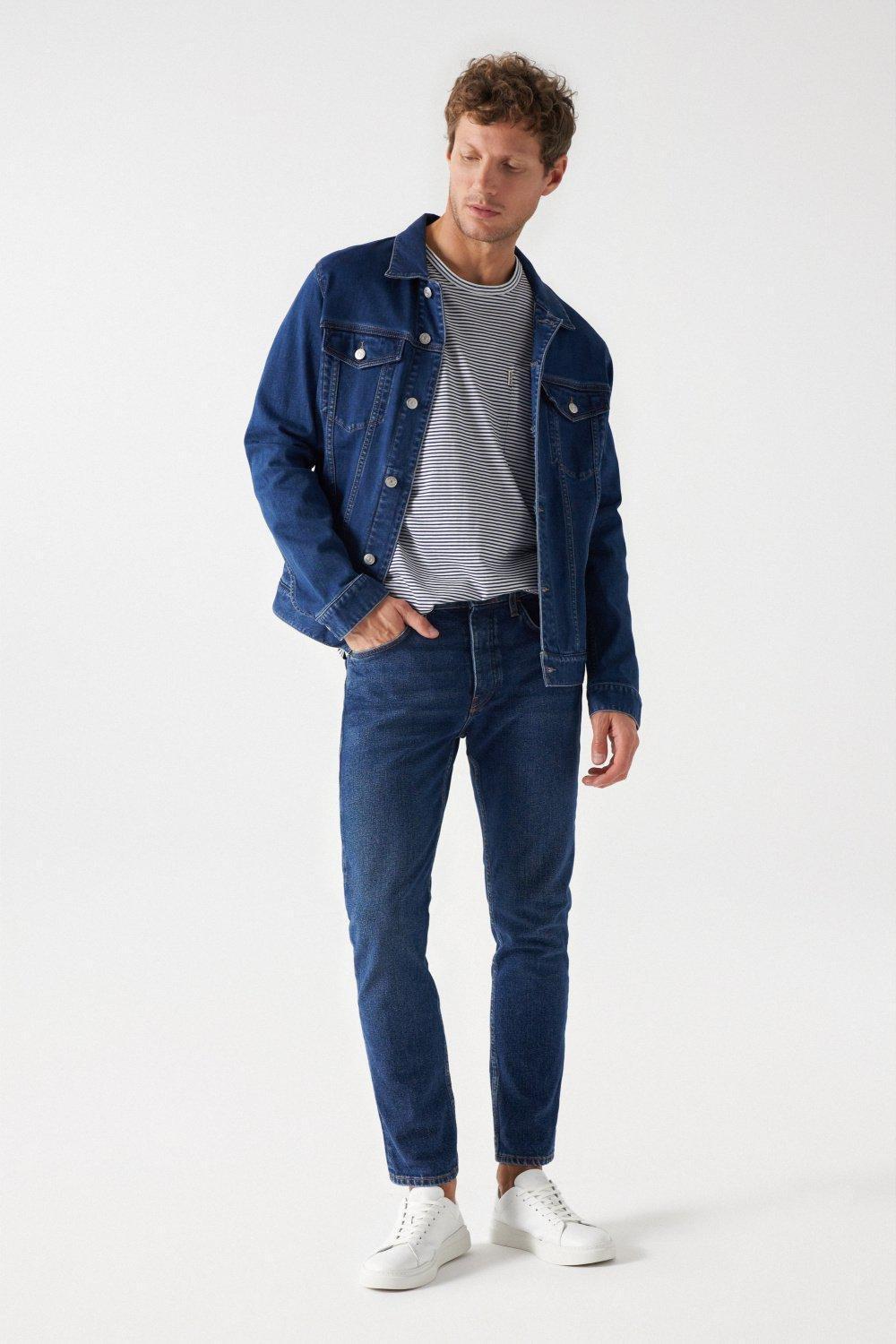 Blue S-Activ Regular Denim Jacket, , large image number 1