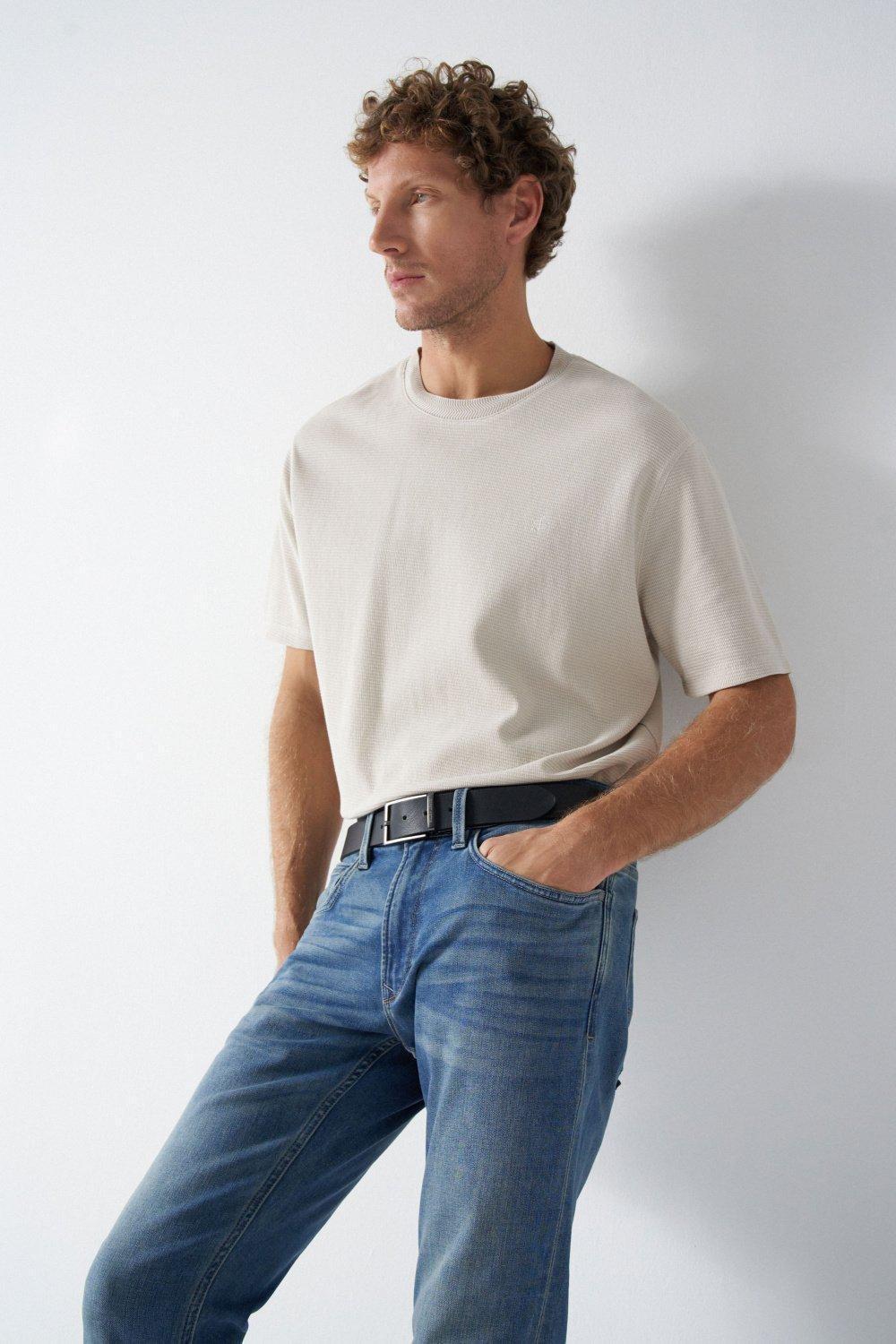 Reversible Leather Belt, , large image number 1