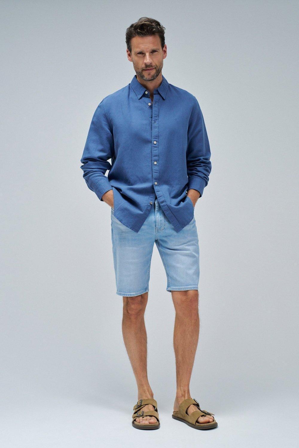 Regular S-Activ Shorts, Blue, large image number 1