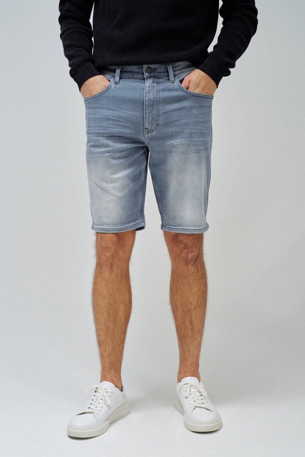 Grey Regular Shorts S-Activ, , medium