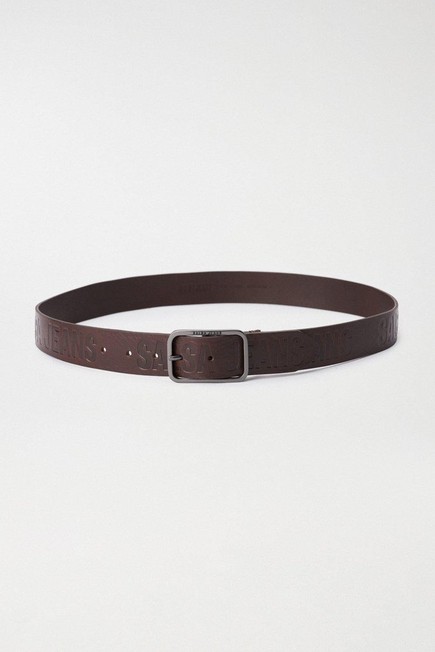 Salsa Jeans - Brown Leather Belt With Salsa Logo