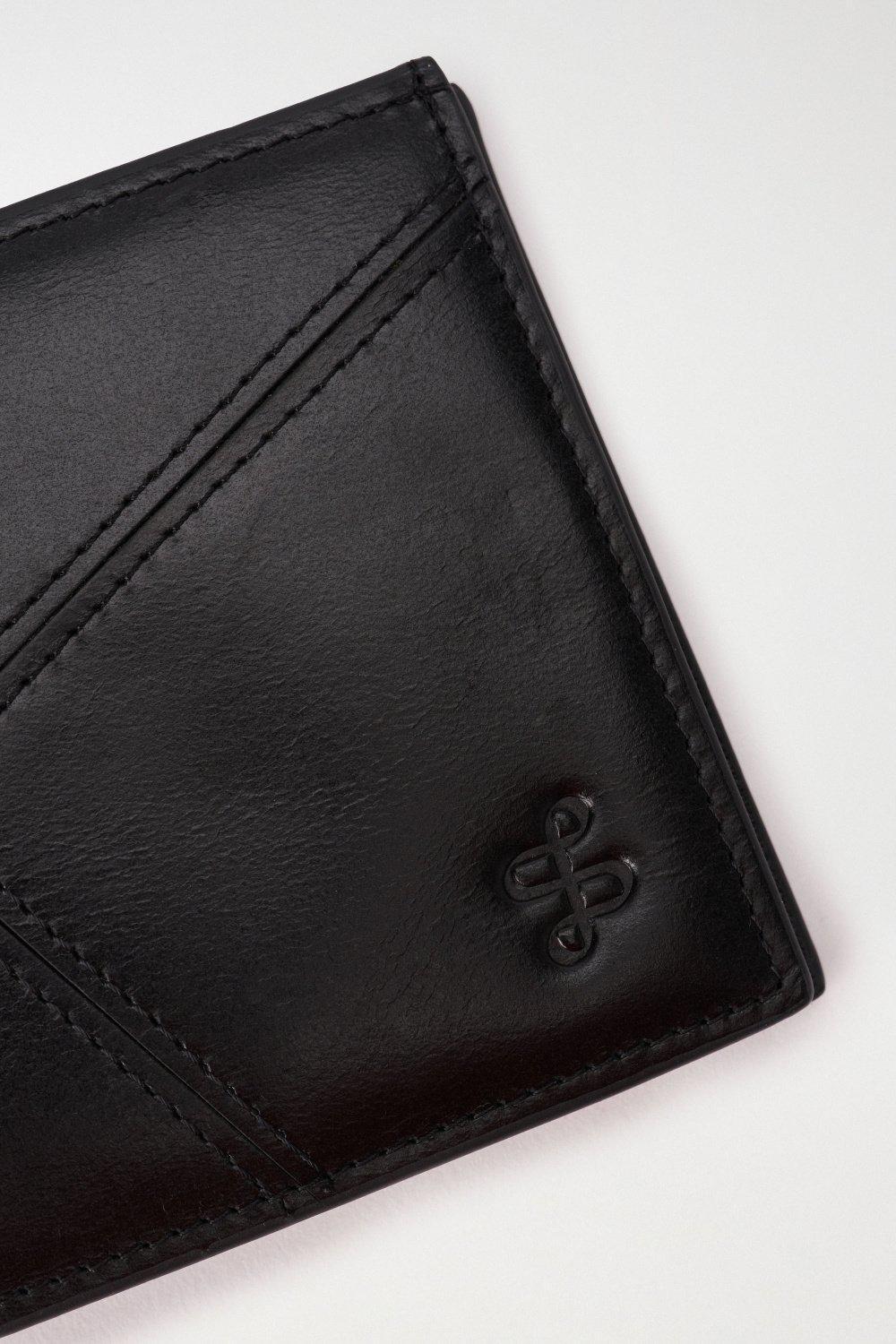 Black Leather Wallet, , large image number 4