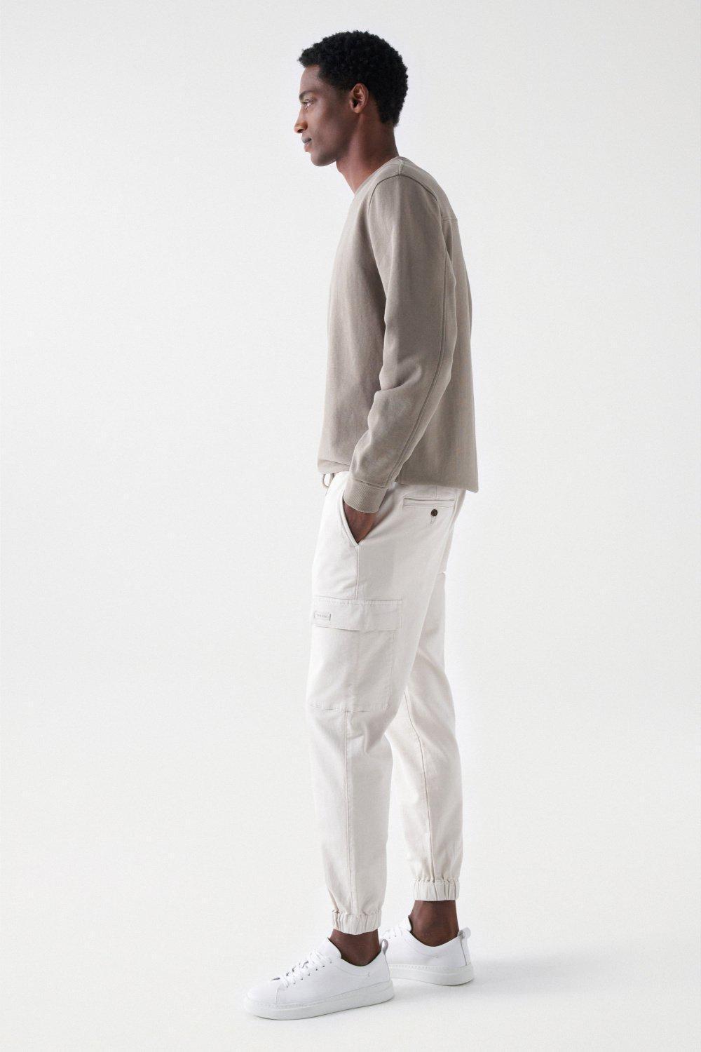 Beige Cargo Pants S-Activ, , large image number 2