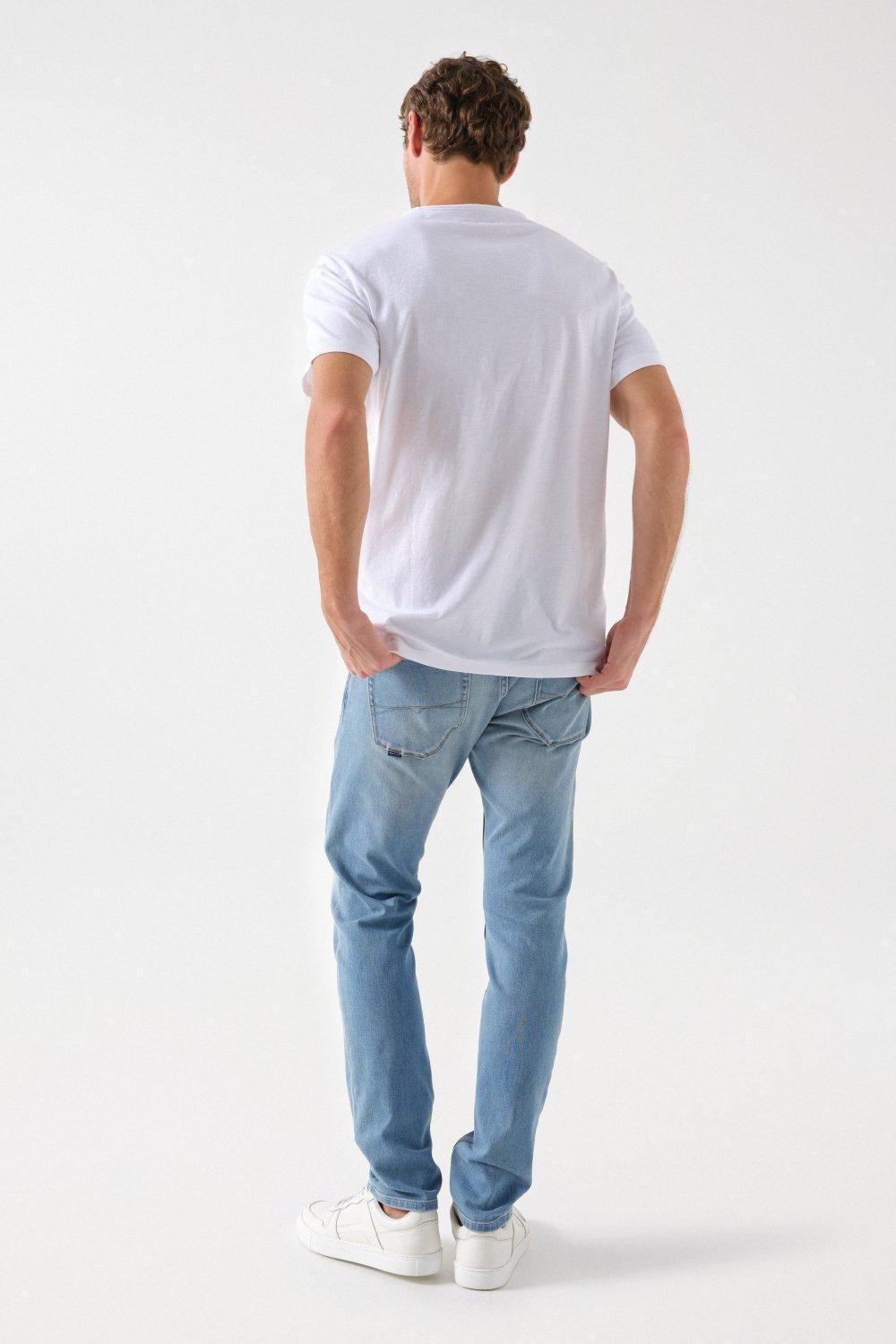 Salsa Logo T-Shirt, White, large image number 3