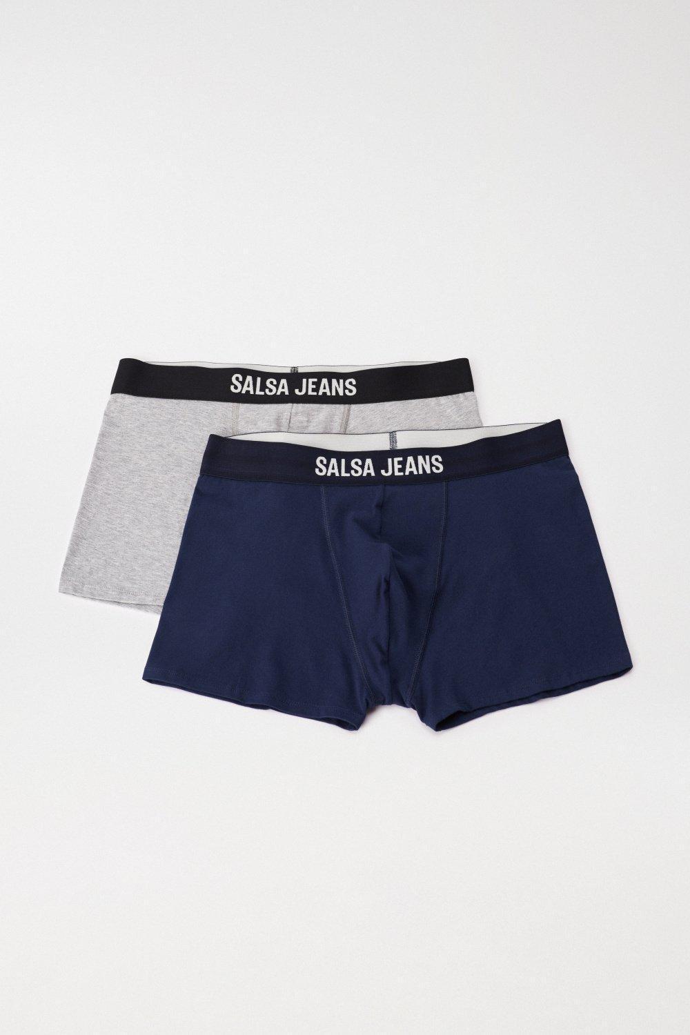 Pack Of Boxers, Navy, medium