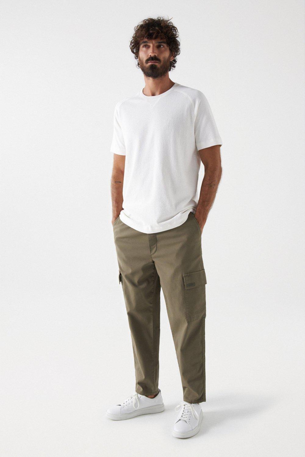 Printed Textured T-Shirt, Pearl, large image number 1