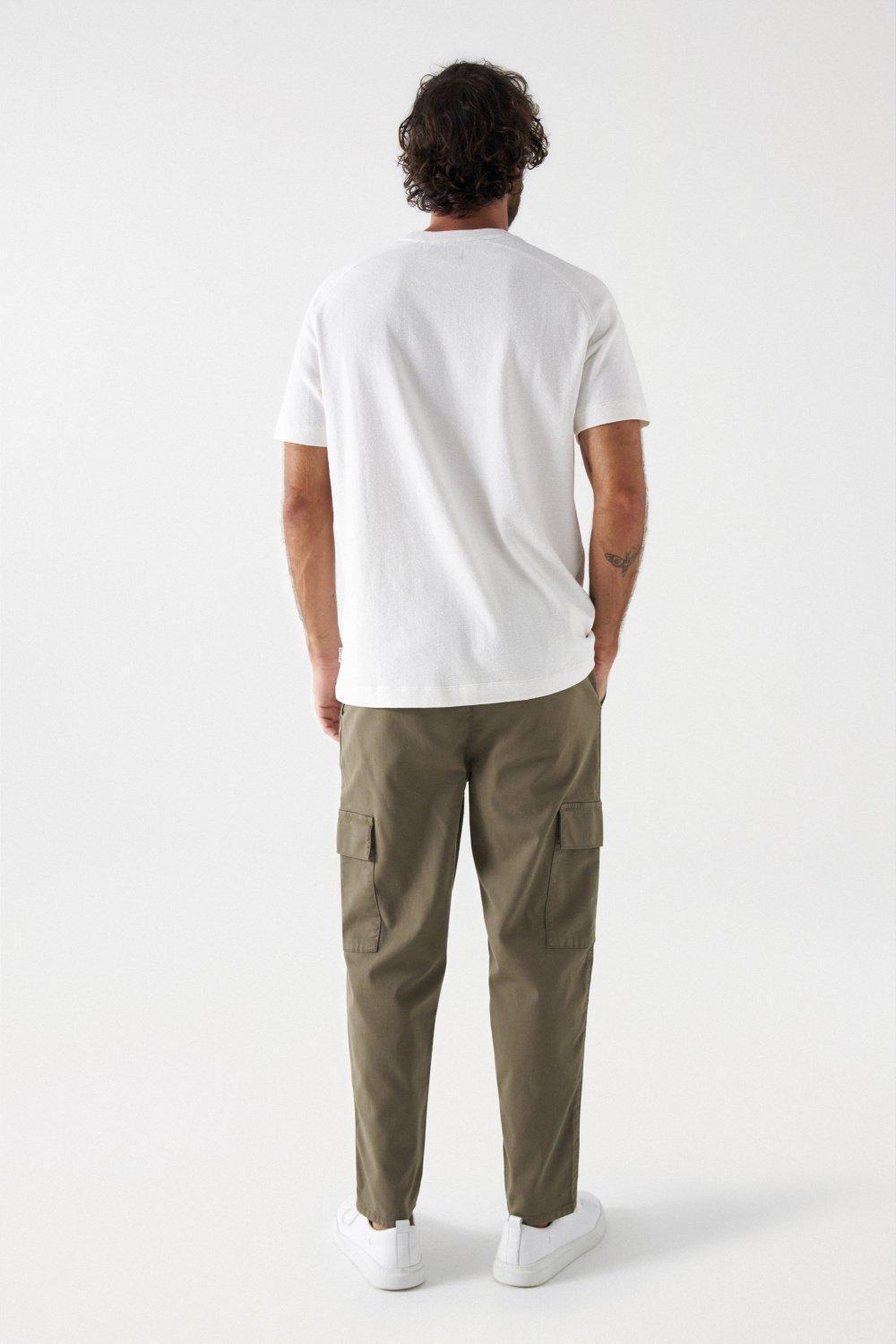 Printed Textured T-Shirt, Pearl, large image number 3