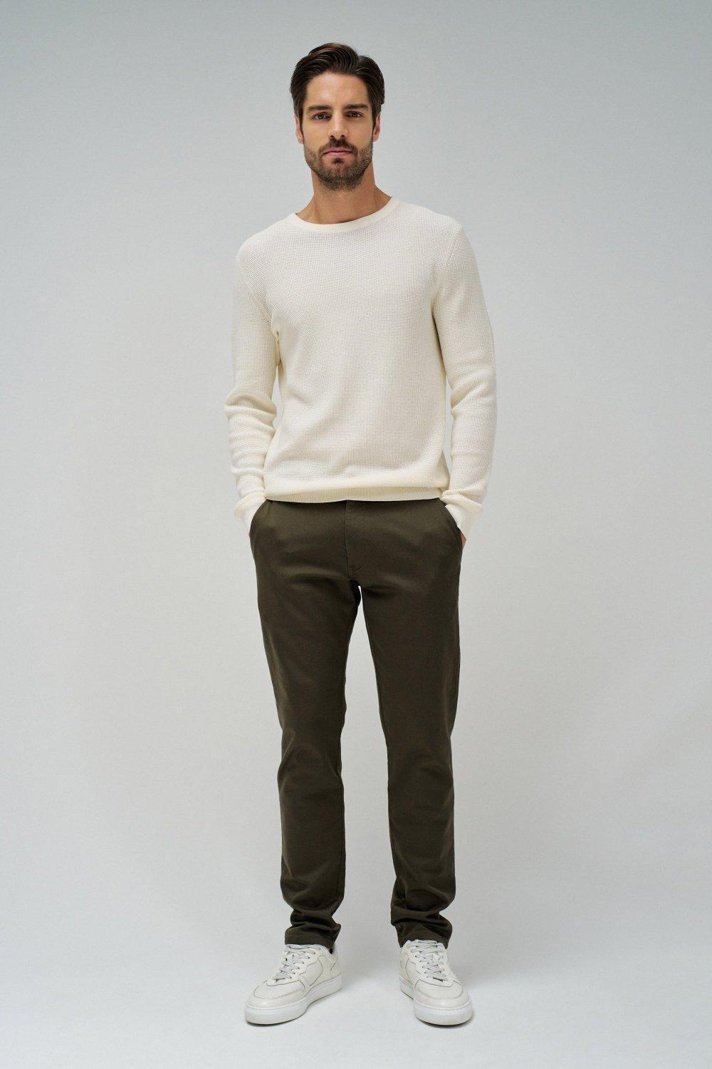 Green S-Activ Slim Fit Chinos, , large image number 1