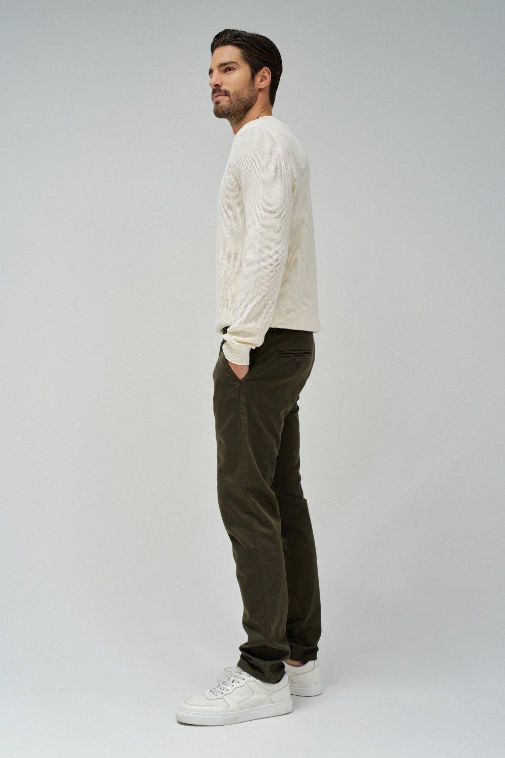 Green S-Activ Slim Fit Chinos, , large image number 2