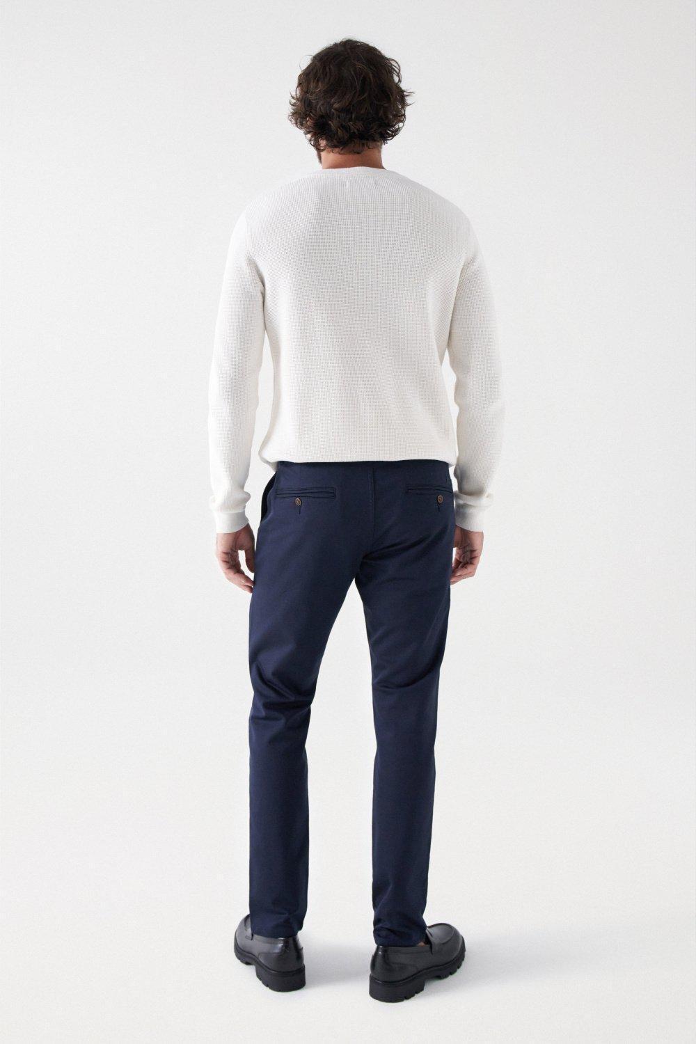 Blue S-Activ Slim Fit Chinos, 2101_830, large image number 3