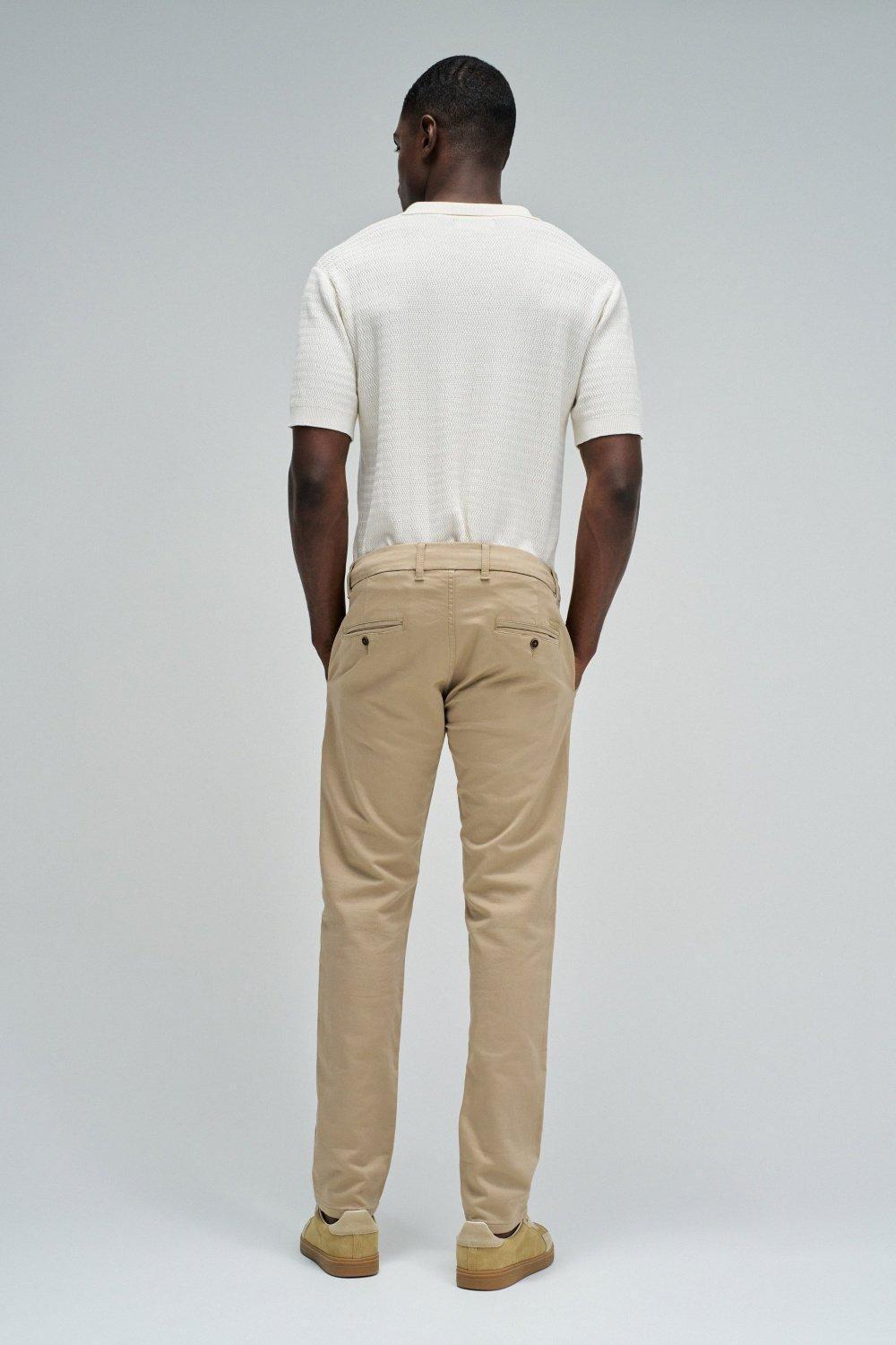 Chino S-Activ Trousers, Navy, large image number 3