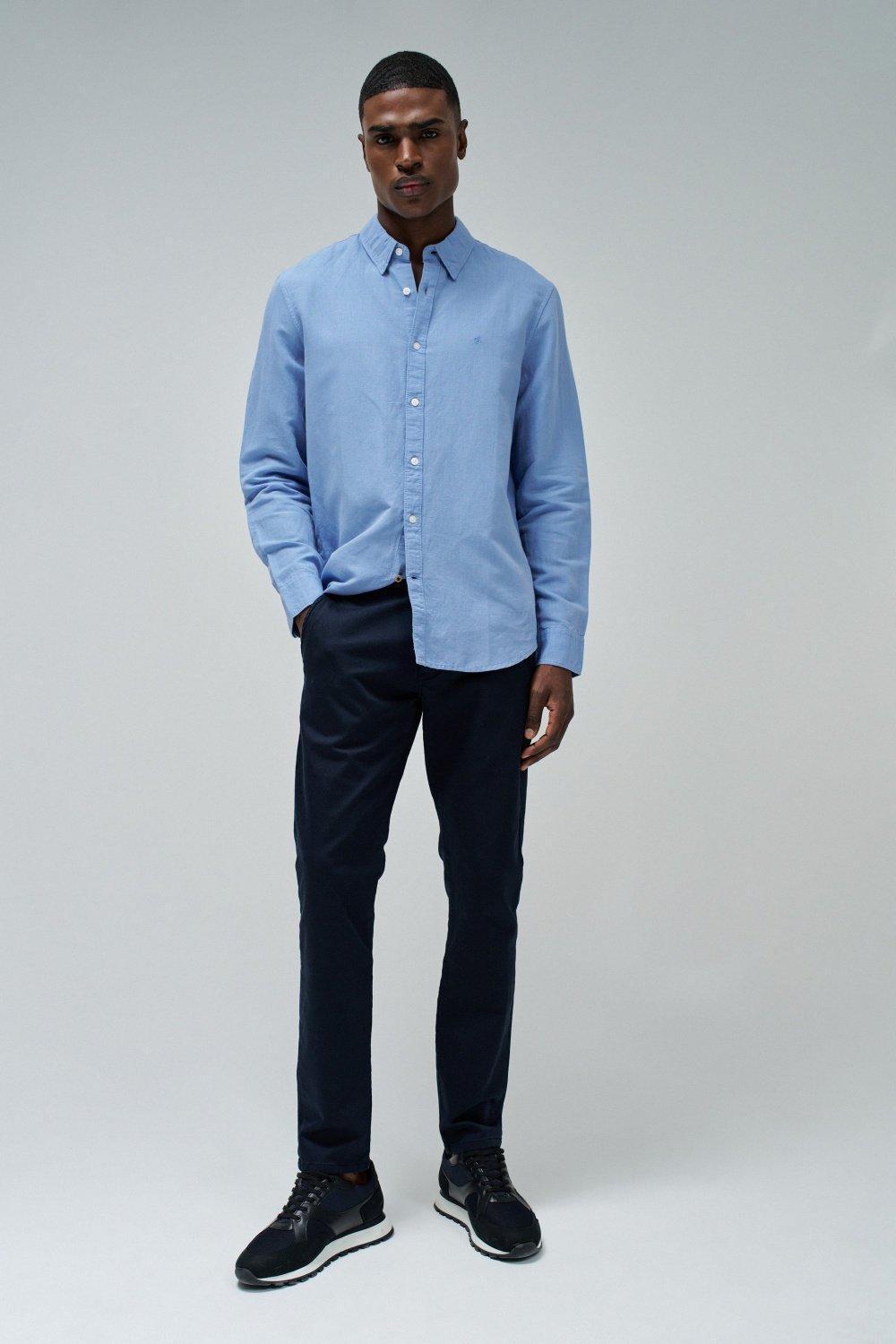 Chino S-Activ Trousers, Navy, medium