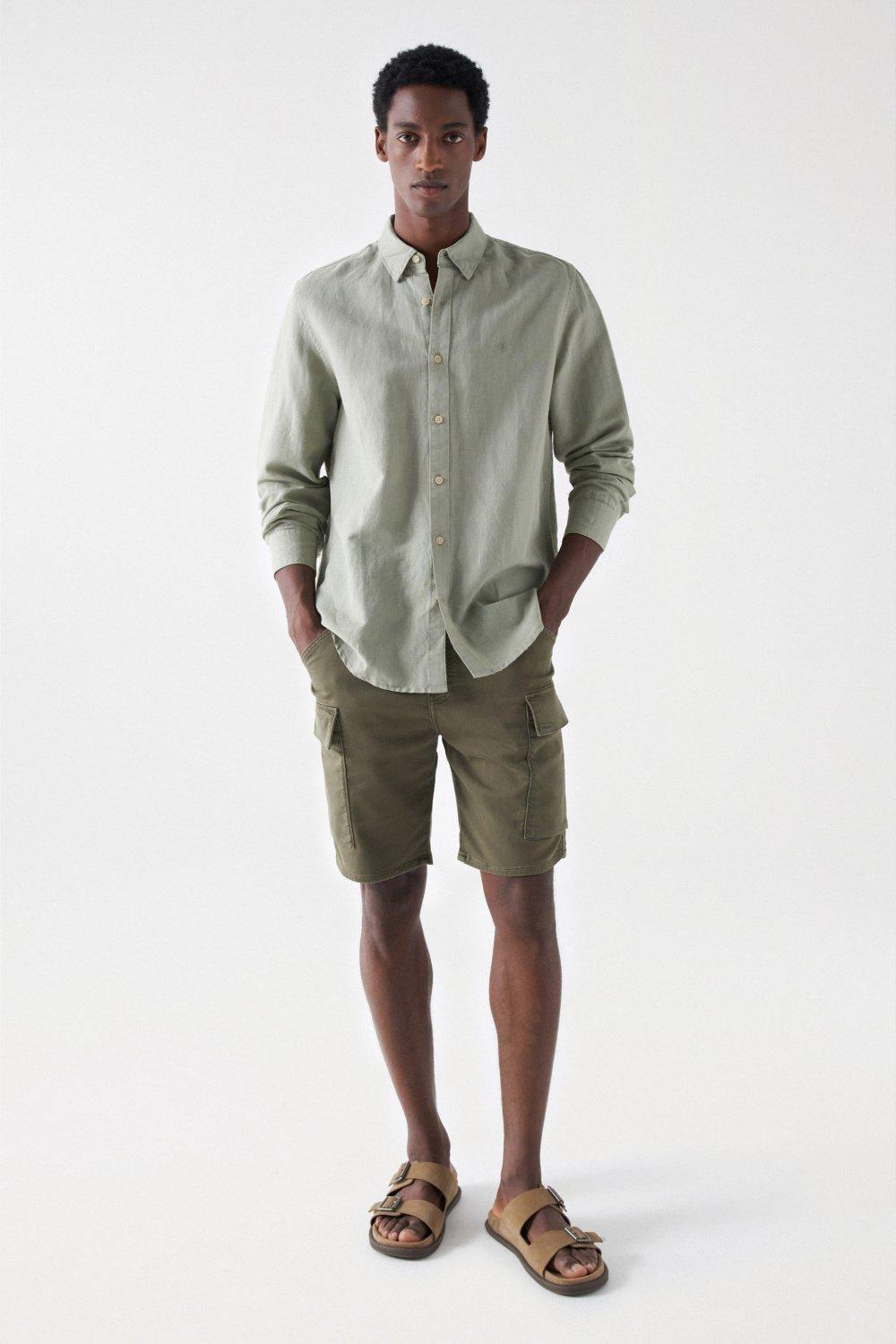 Green Cargo S-Activ Shorts, , large image number 1