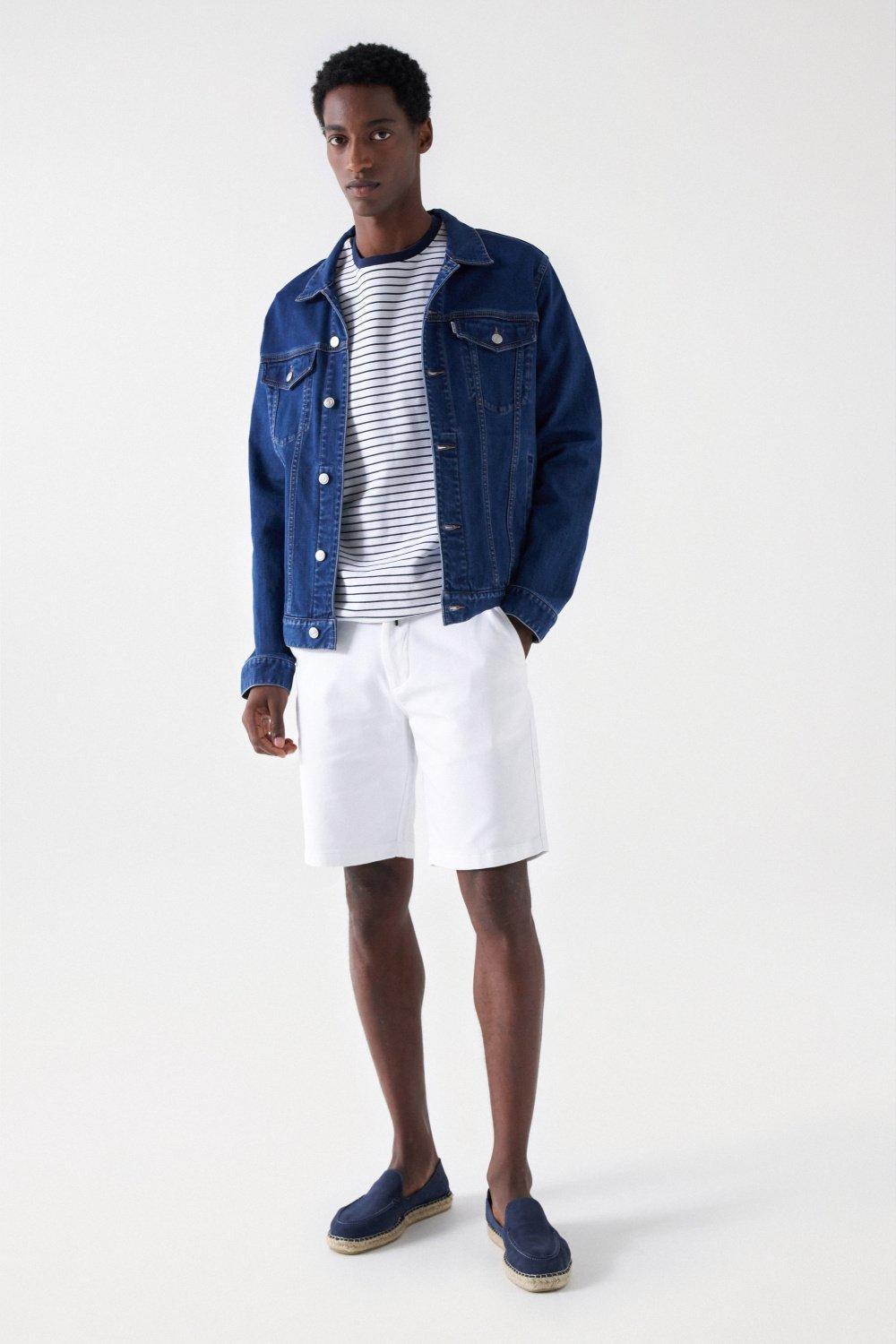 White S-Activ Regular Shorts, , large image number 1