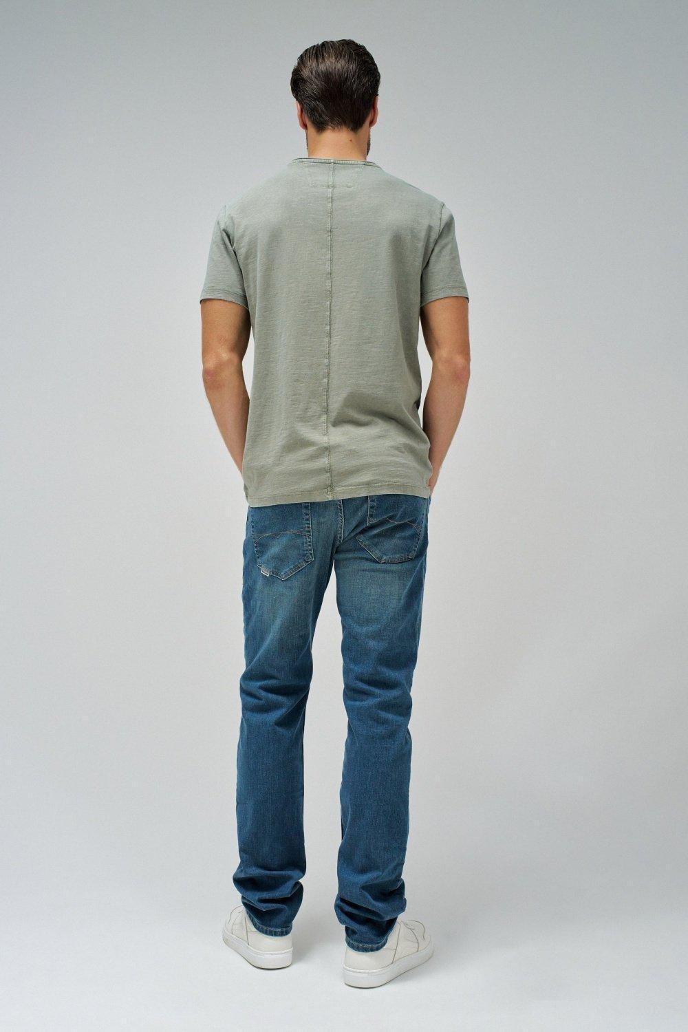 Khaki Cotton T-Shirt, , large image number 3