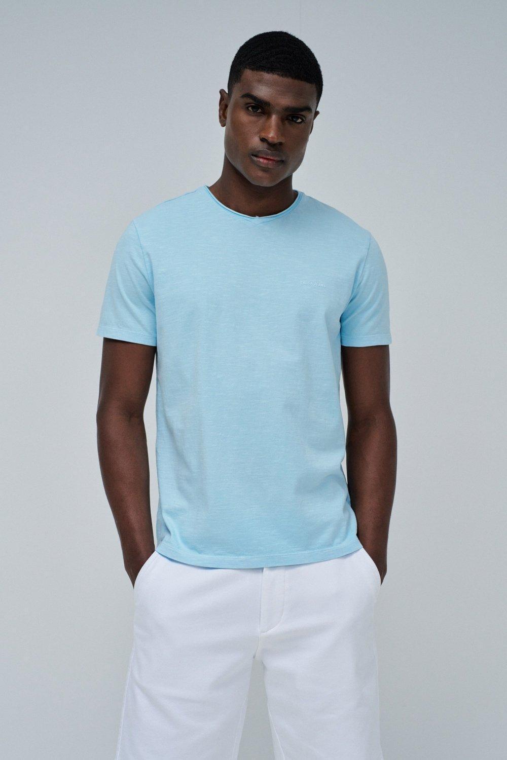 Solid Basic Casual T-Shirt, , large image number 0