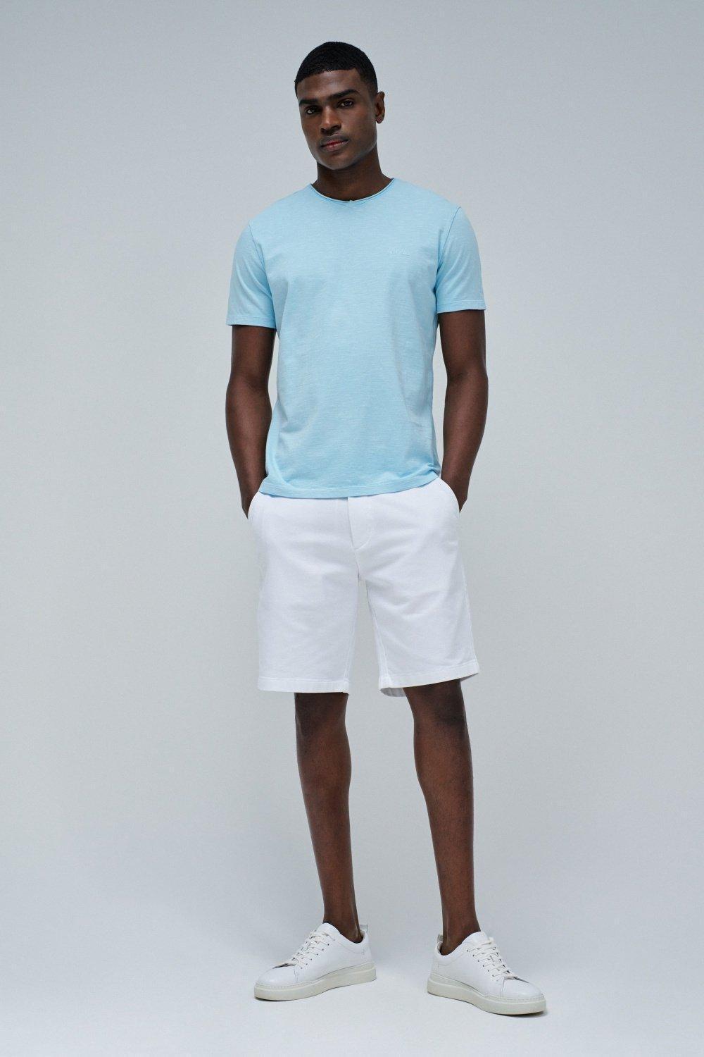 Solid Basic Casual T-Shirt, , large image number 1