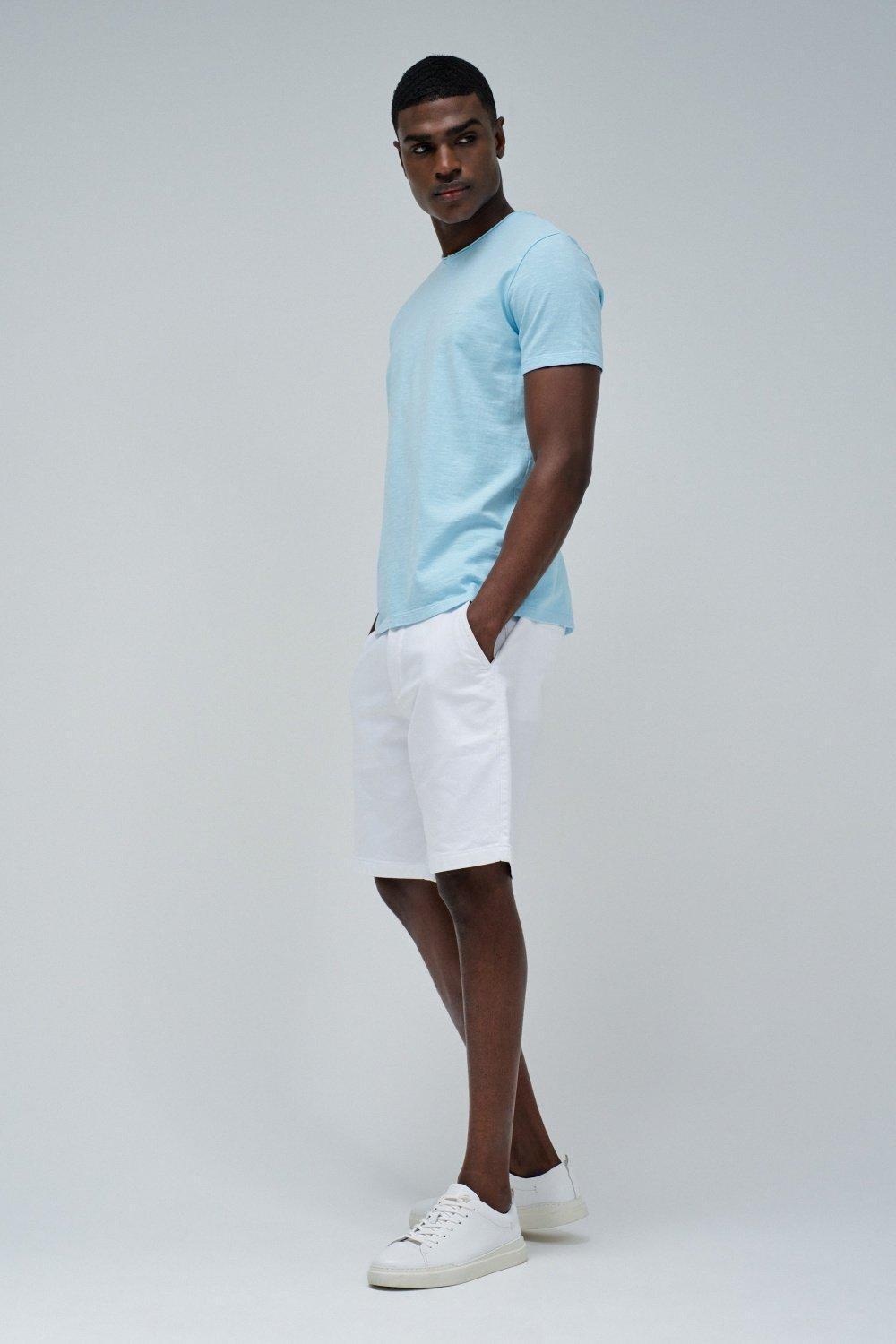 Solid Basic Casual T-Shirt, , large image number 2