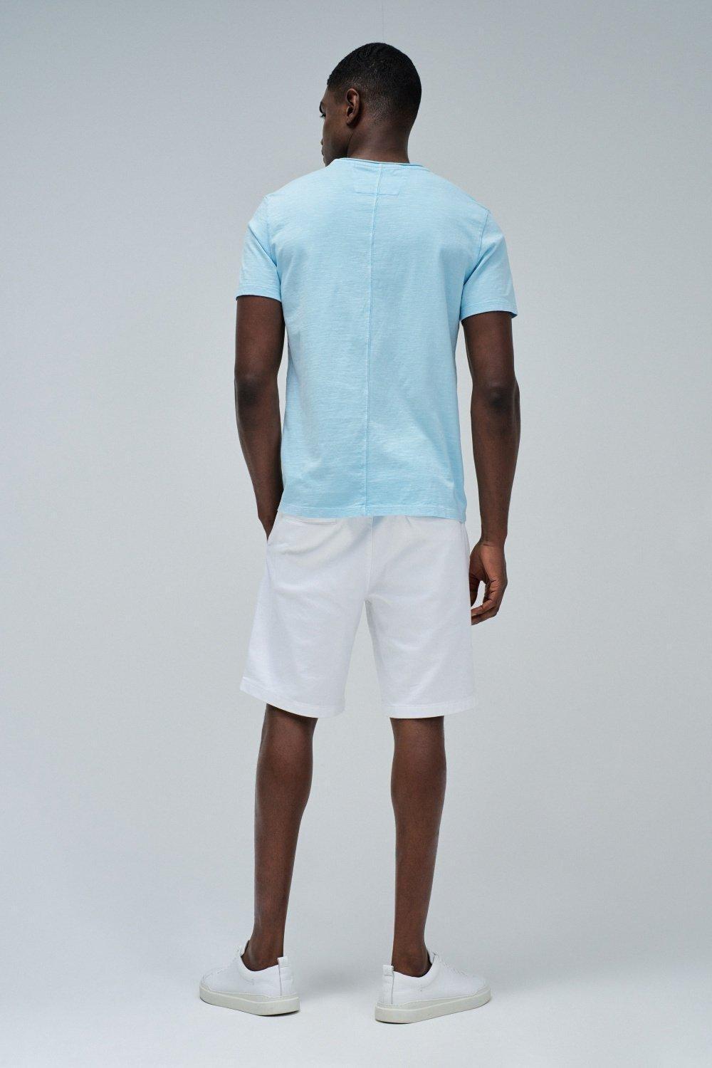 Solid Basic Casual T-Shirt, , large image number 3