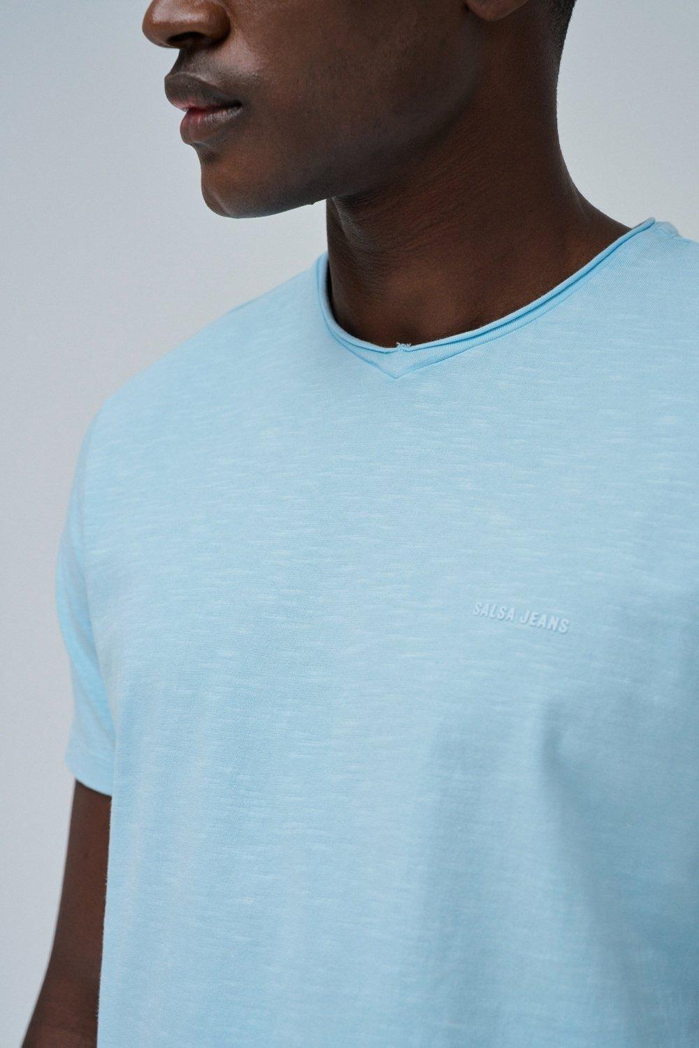 Solid Basic Casual T-Shirt, , large image number 4