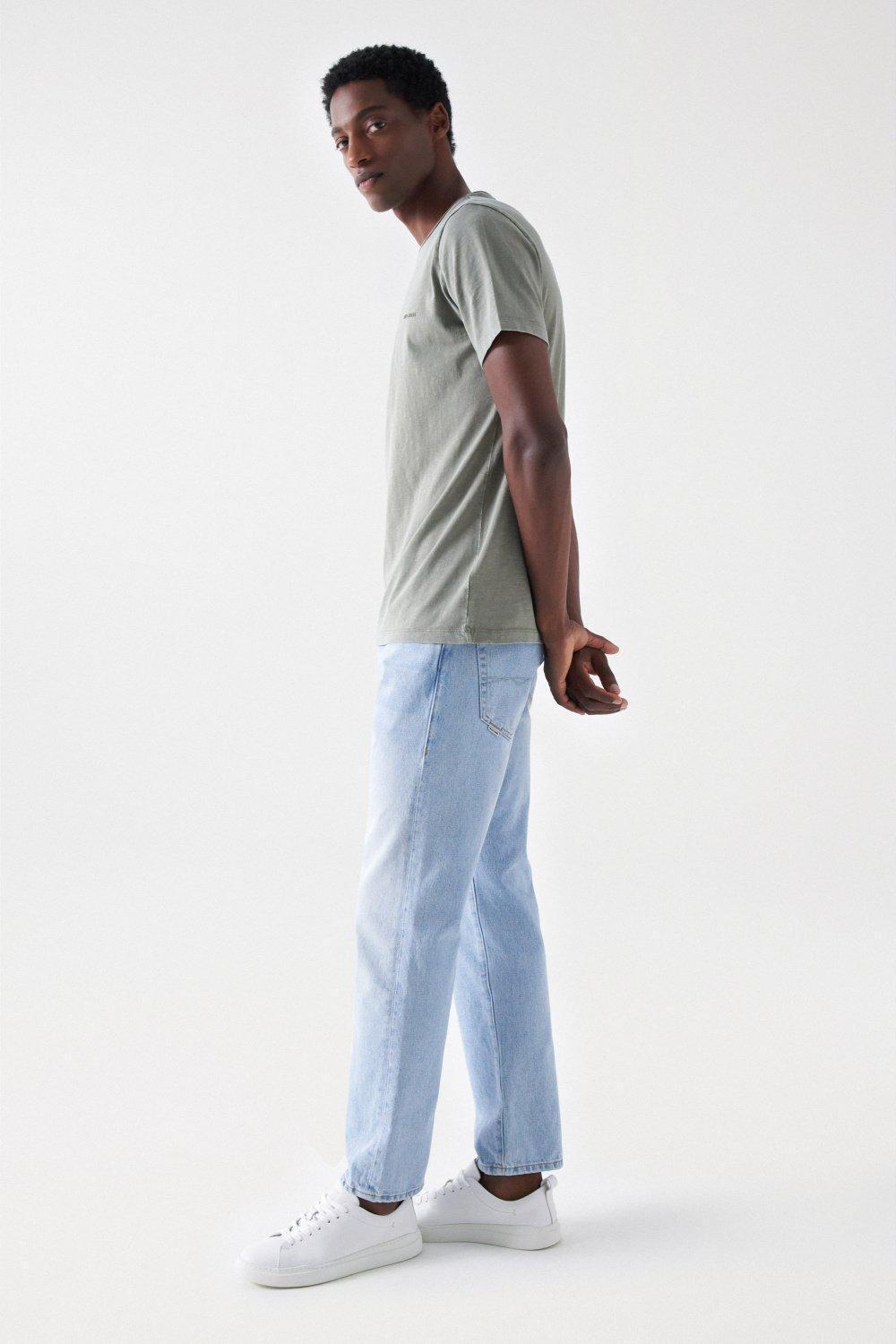 Cotton T-Shirt, Green, medium