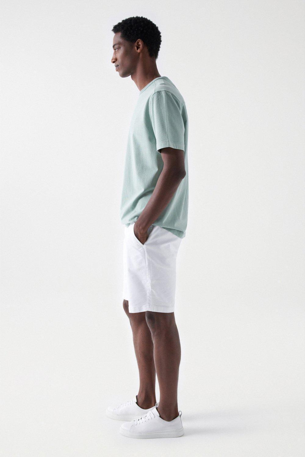 Green Embroidered Branding Detail T-Shirt, , large image number 2