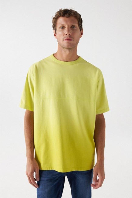 Salsa Jeans - Green Plain T-Shirt