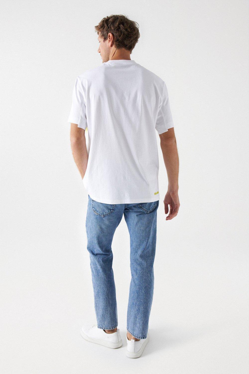 Salsa Jeans - White Print T-Shirt