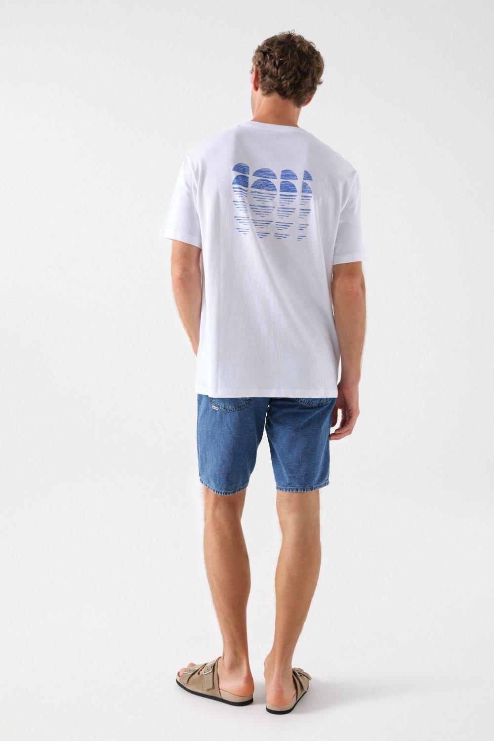 Graphic T-Shirt, White, large image number 3