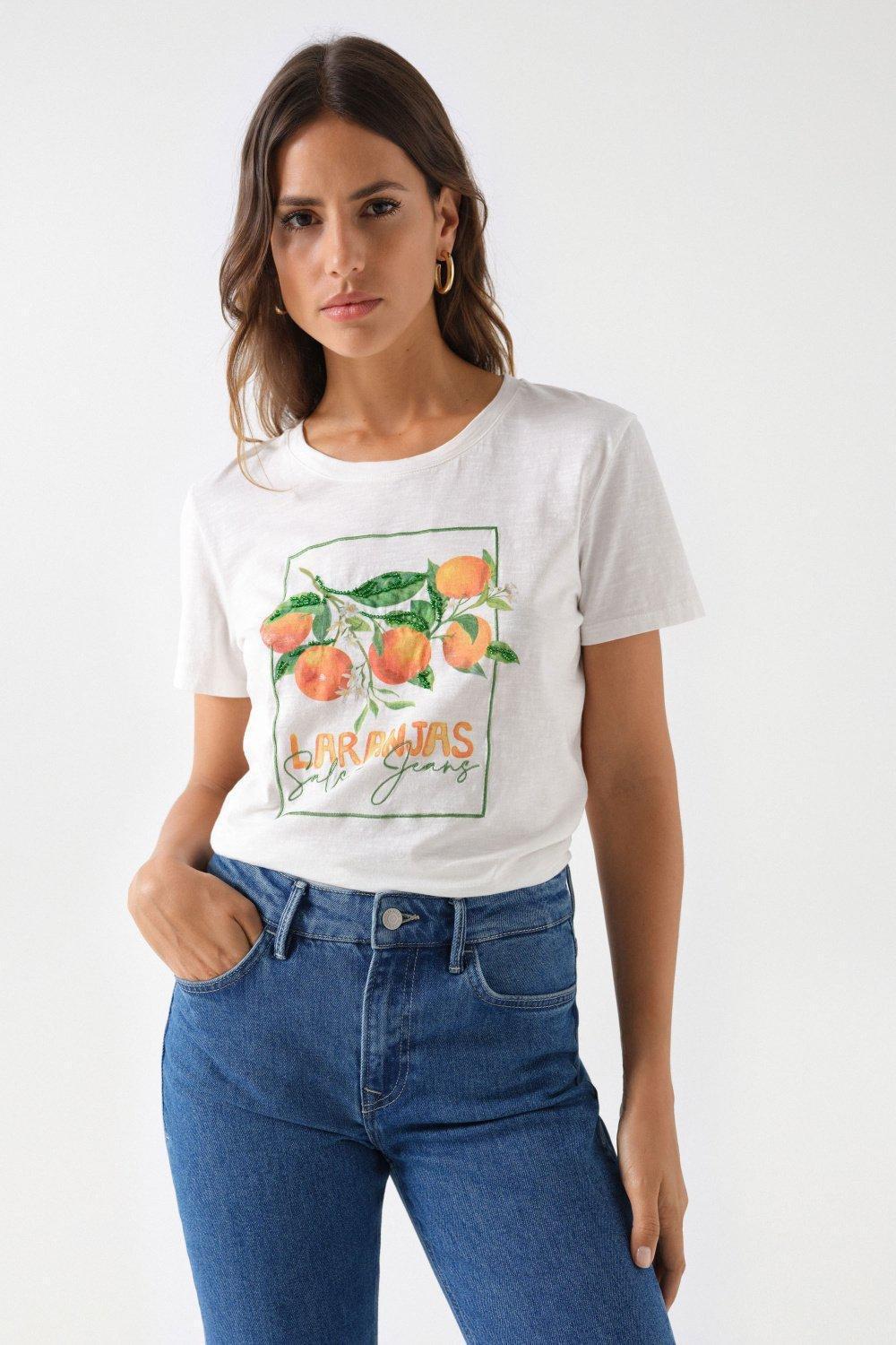 Printed T-Shirt, Pearl, large image number 0