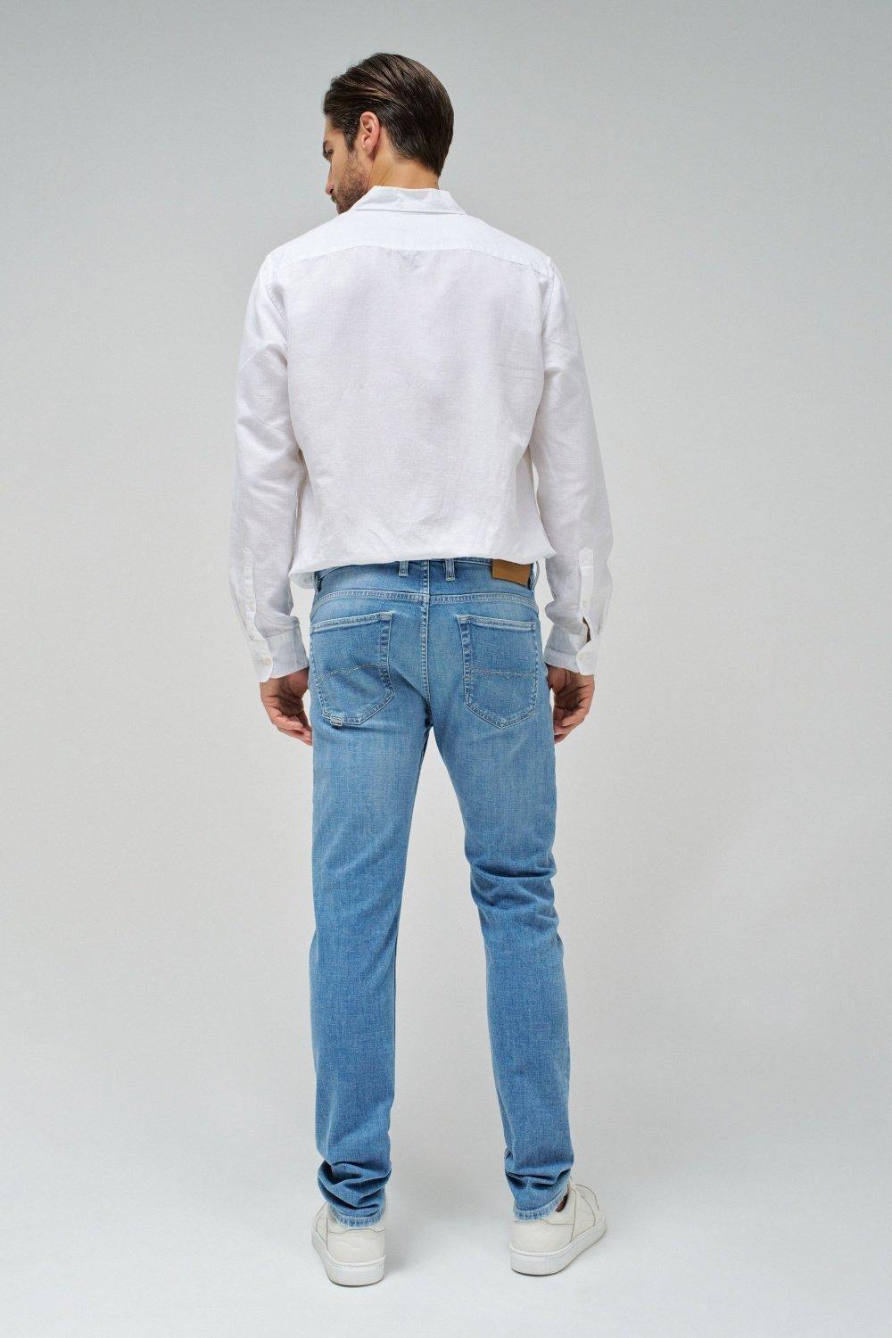 Slim Fit Jeans, Blue, large image number 3