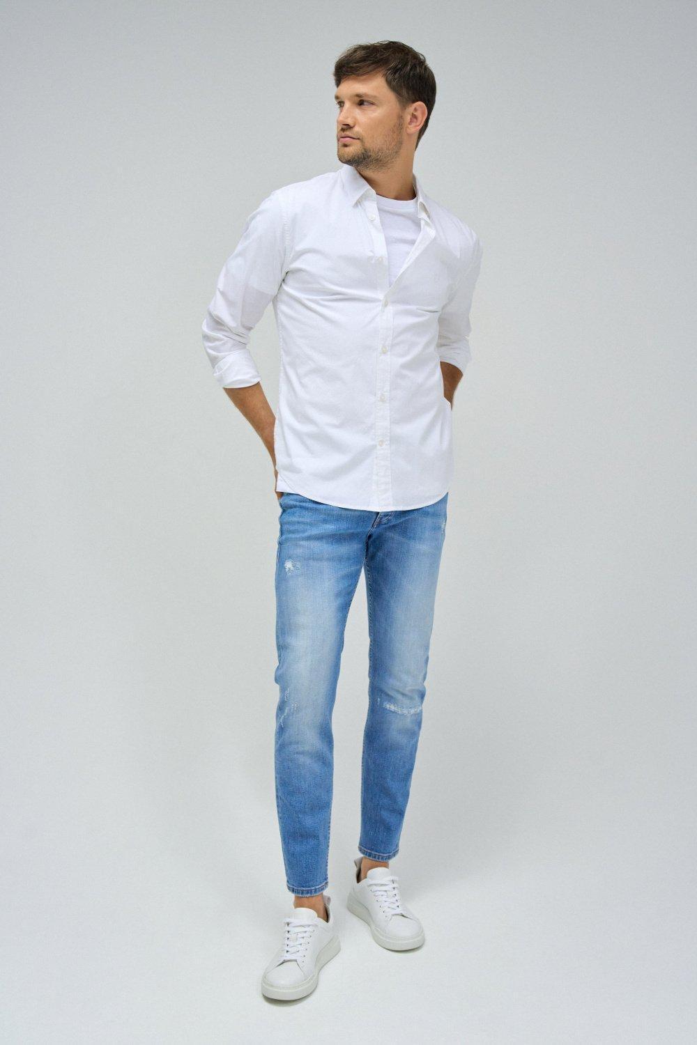 Blue Ripped Jeans, , large image number 1