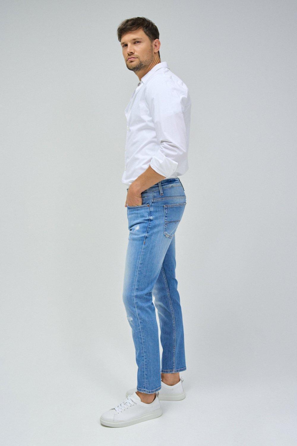 Blue Ripped Jeans, , large image number 2