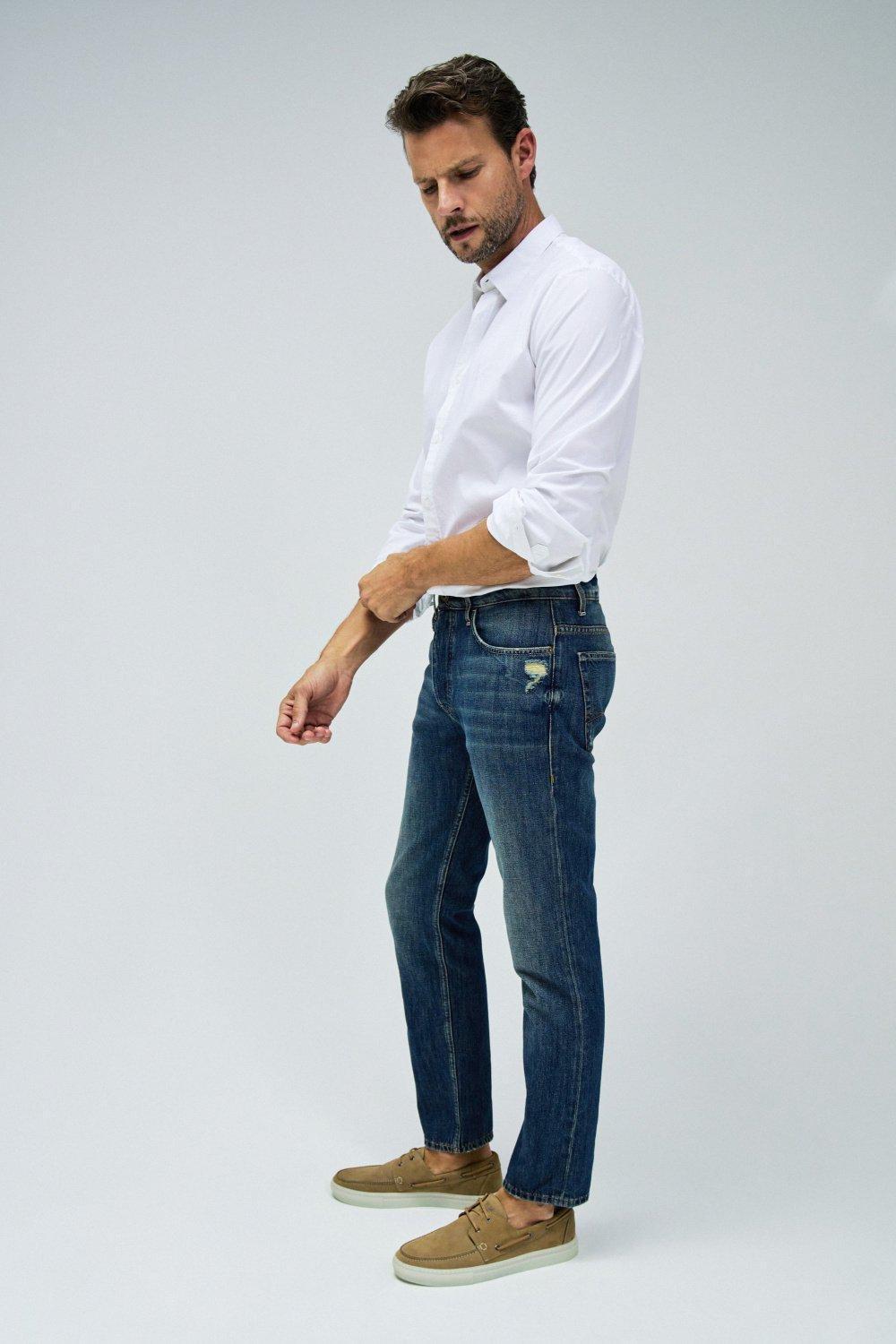 Blue Regular Jeans, , large image number 1