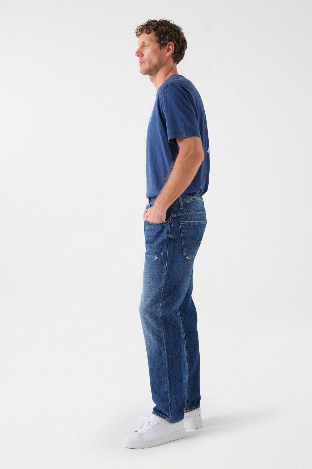Slim Jeans, Navy, large image number 2
