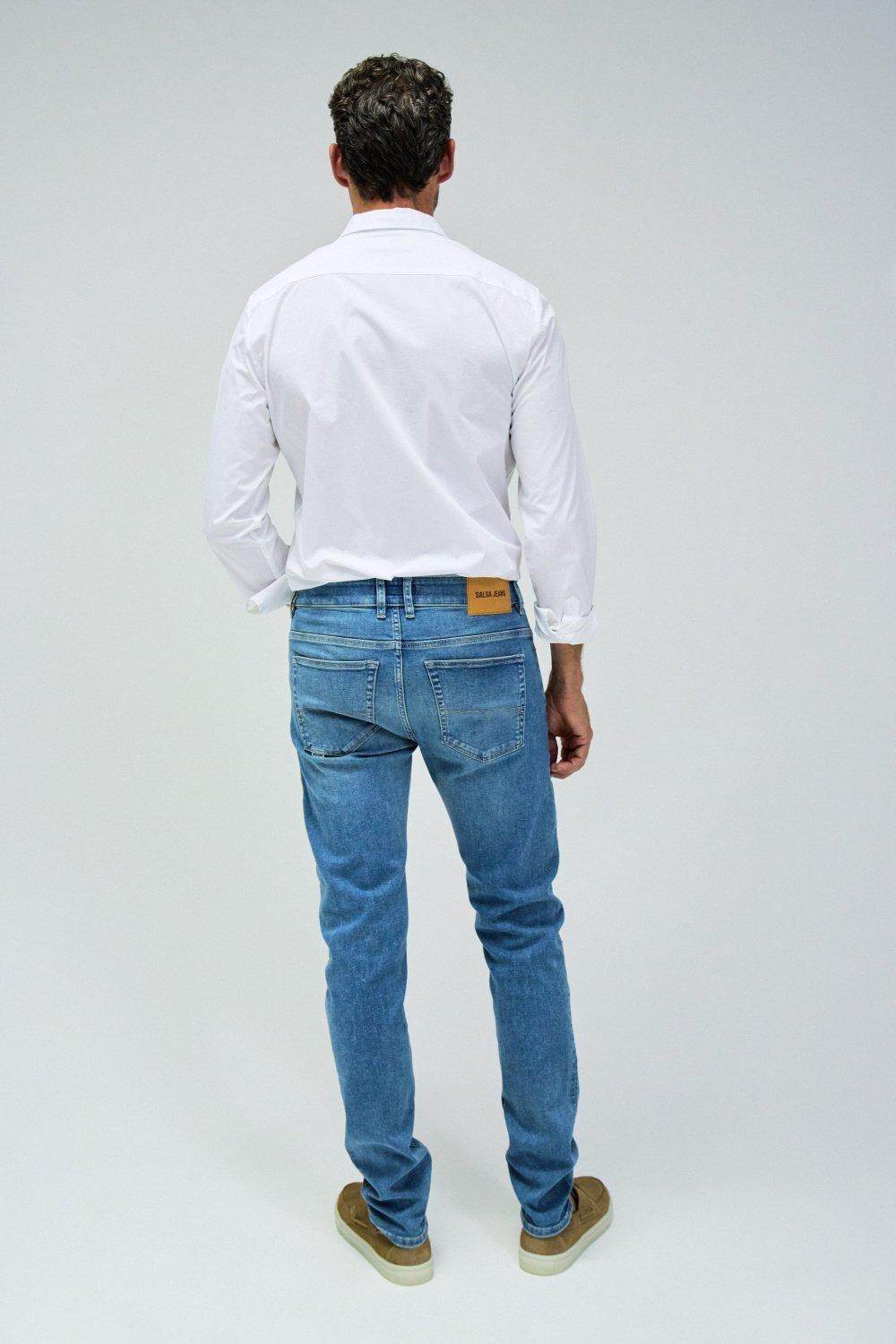 Blue Jeans S-Active Slim Fit With Rips, , large image number 3