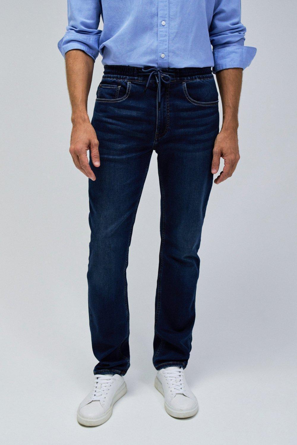 Low Waist Joggers, Navy, medium