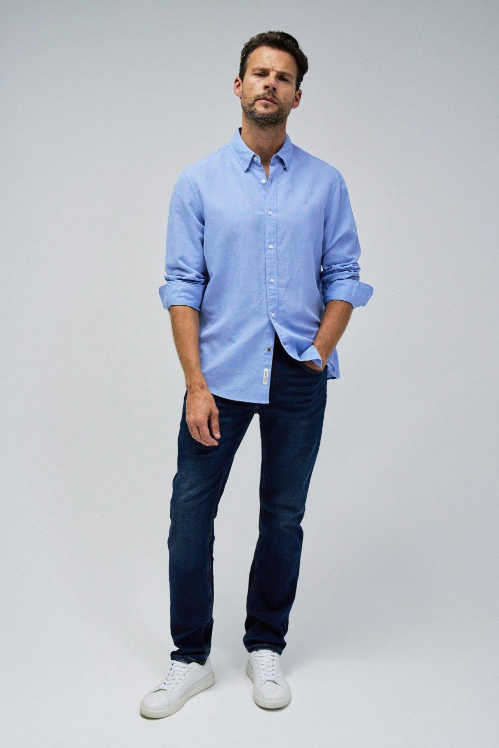 Trousers Joggers S-Activ, Navy, large image number 3