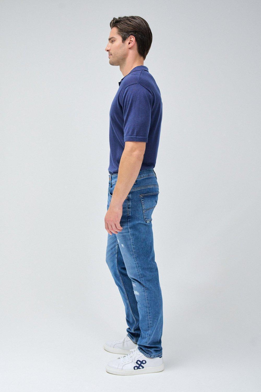 Blue Ripped Jeans, , large image number 2