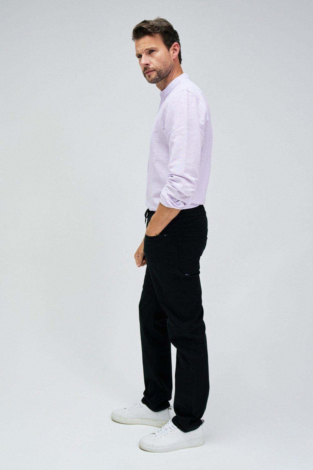 Black Low Waist Jogger, , large image number 2