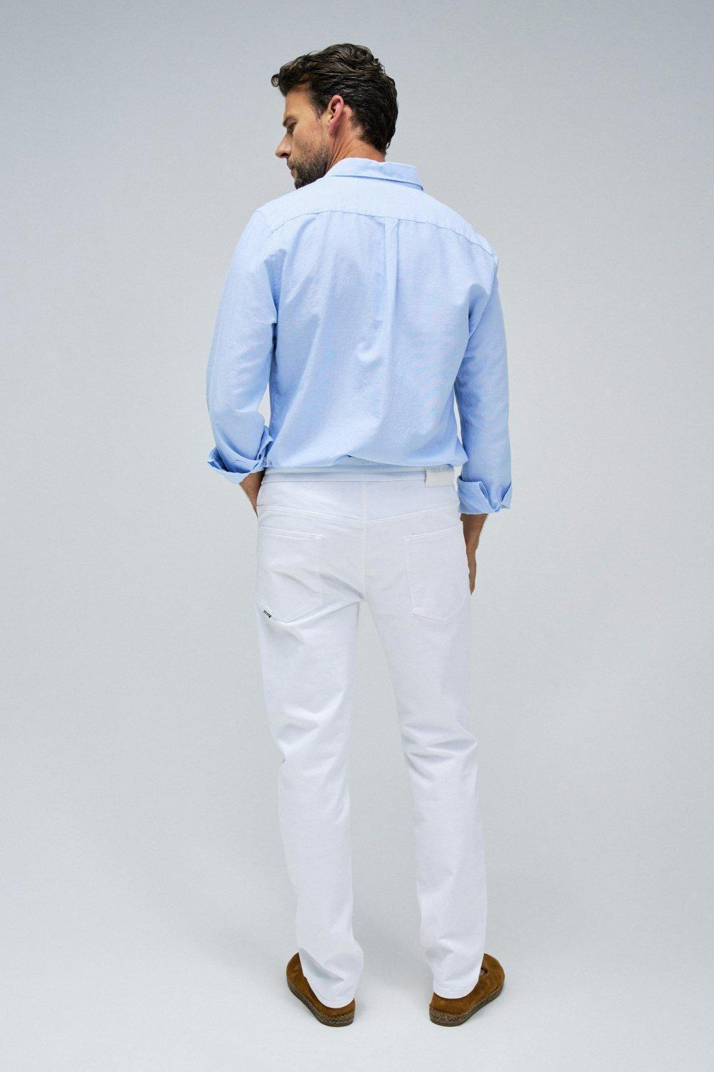 White Low Waist Jogger, , large image number 3