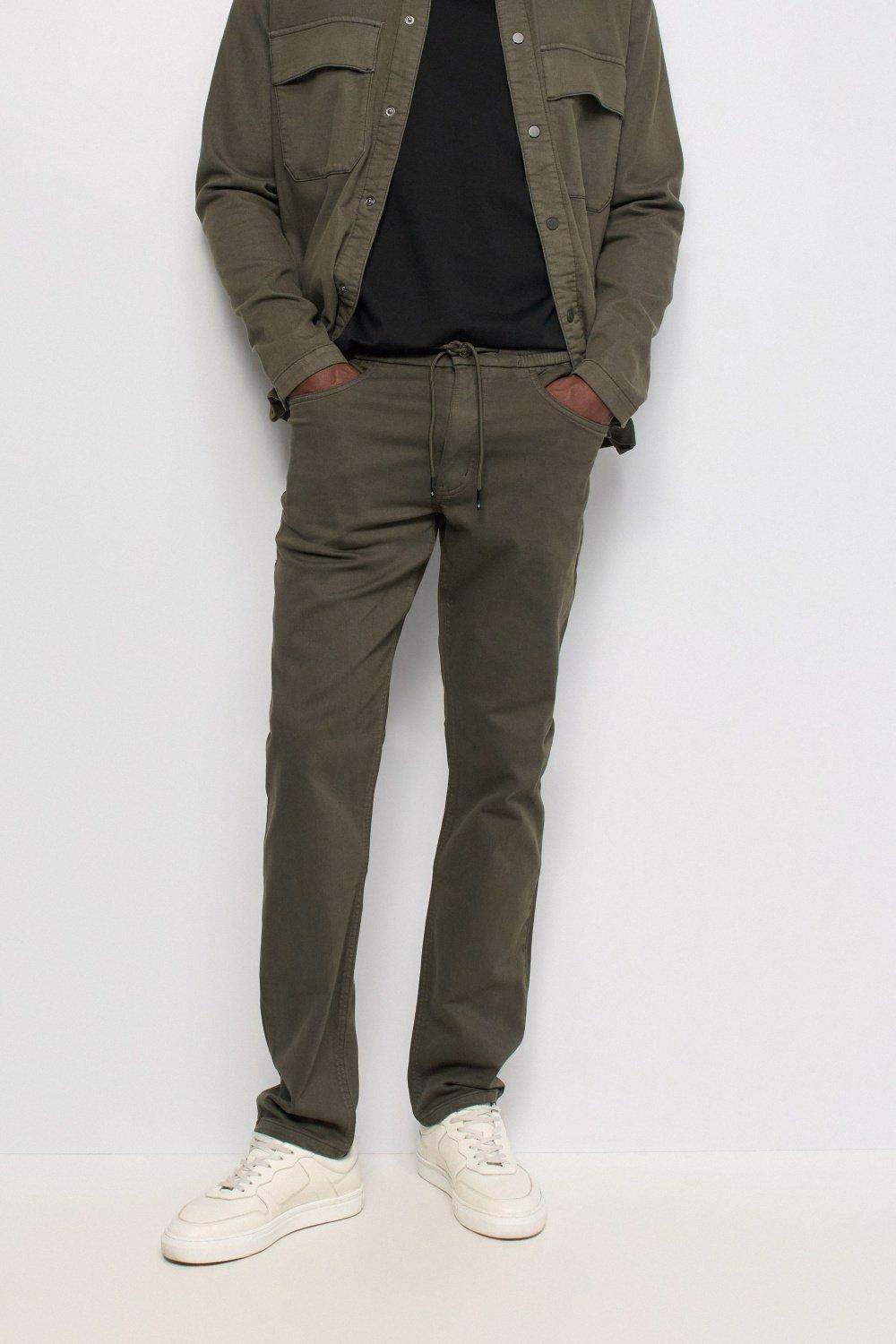 Joggers S-Activ Trousers, Green, medium