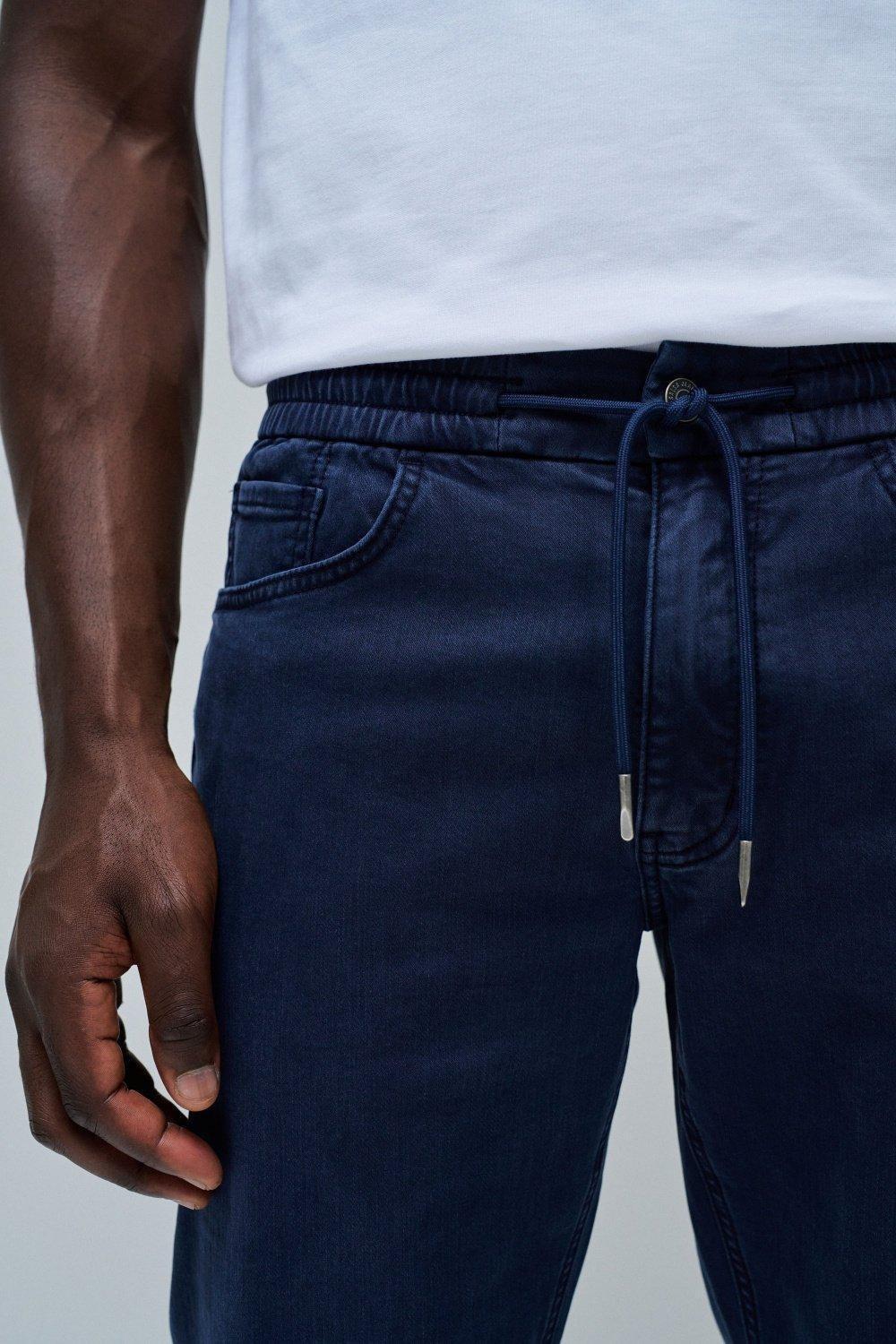 Low Waist Joggers, Navy, large image number 4