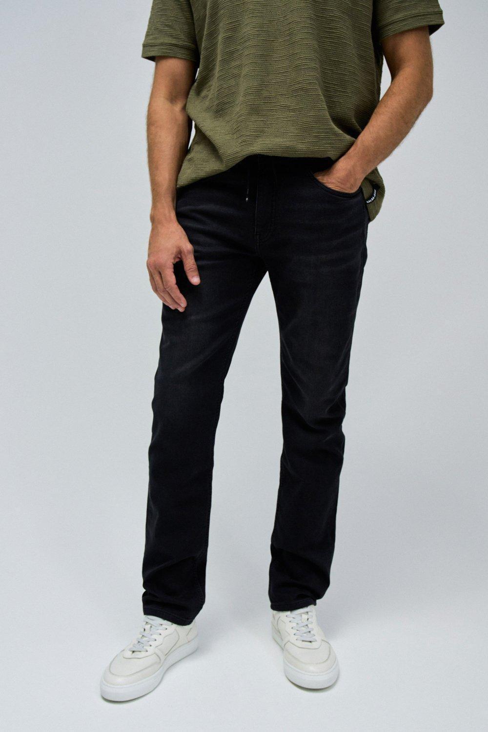 Black Low Waist Pants, , large image number 2
