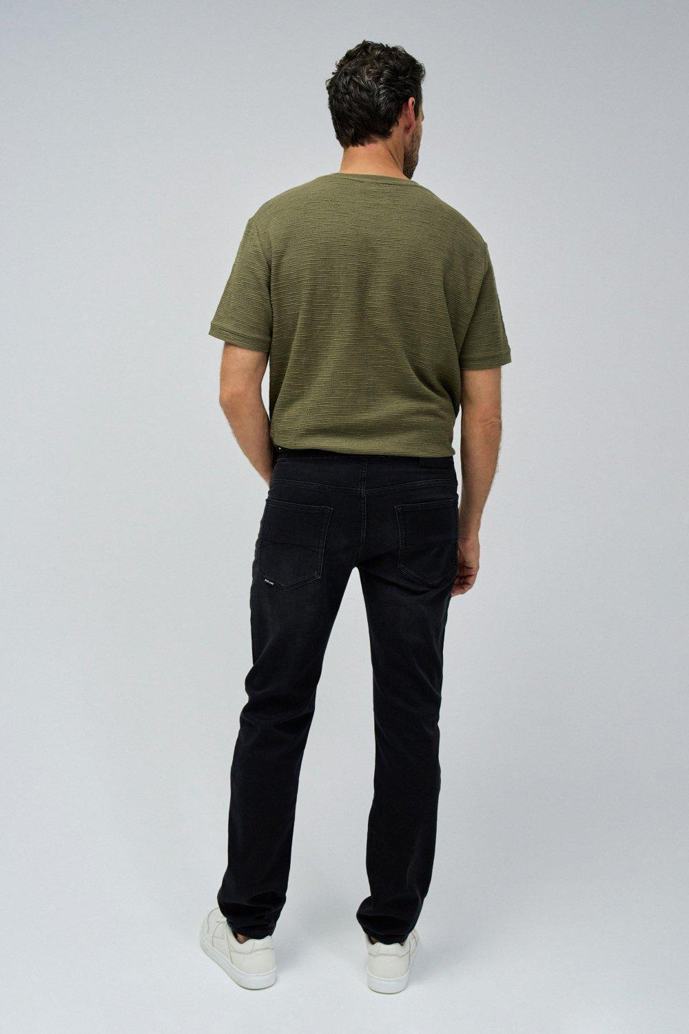 Low Waist Pants, Black, large image number 5