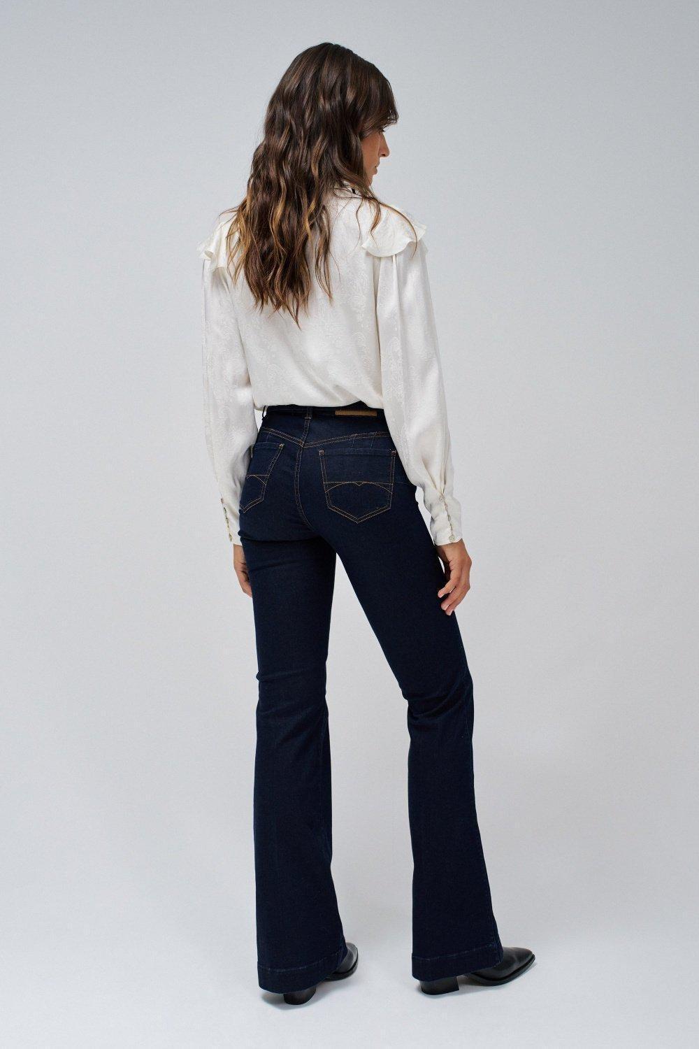 Ed Denim Flare, Dark Blue, large image number 3