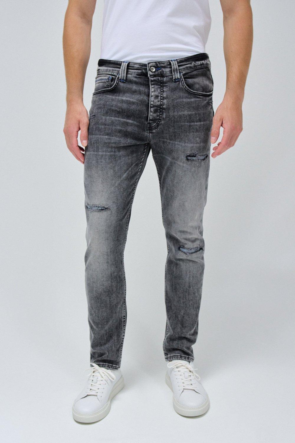 Black Craftseries Slim Fit Jeans, , medium