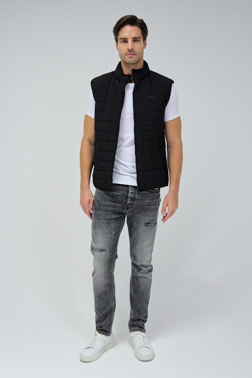 Black Craftseries Slim Fit Jeans, , large image number 1
